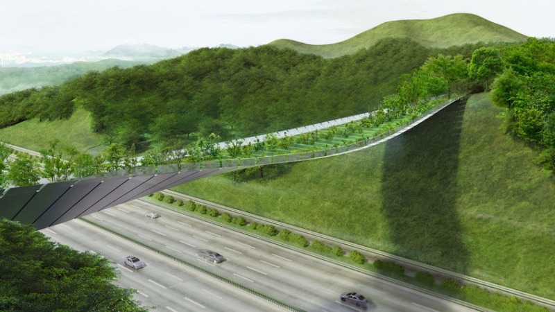 Várias pontes verdes que passarão sobre estradas e ferrovias vão ser construídas na Suécia