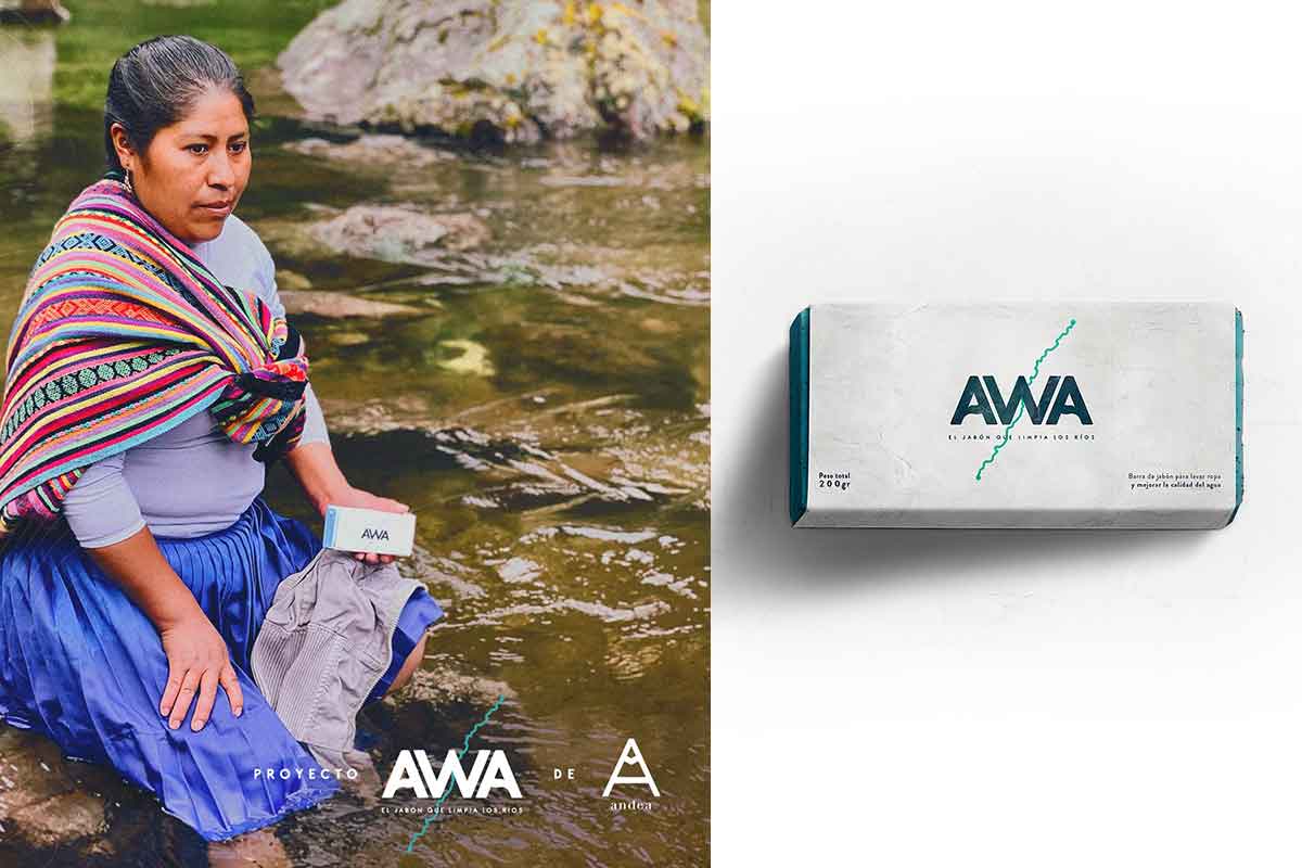 Conheça AWA, o sabonete que limpa os rios e melhora a qualidade da água