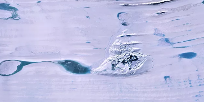 Lago na Antártida desaparece abruptamente, mostram imagens de satélite