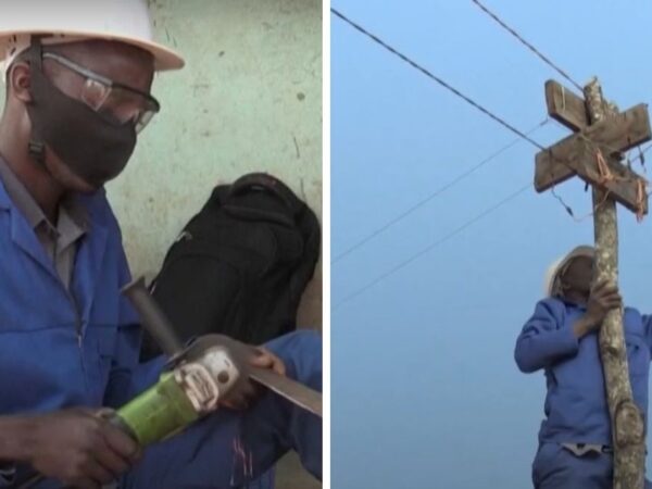 Usando apenas sucata, inventor consegue levar eletricidade para uma vila inteira no Malauí