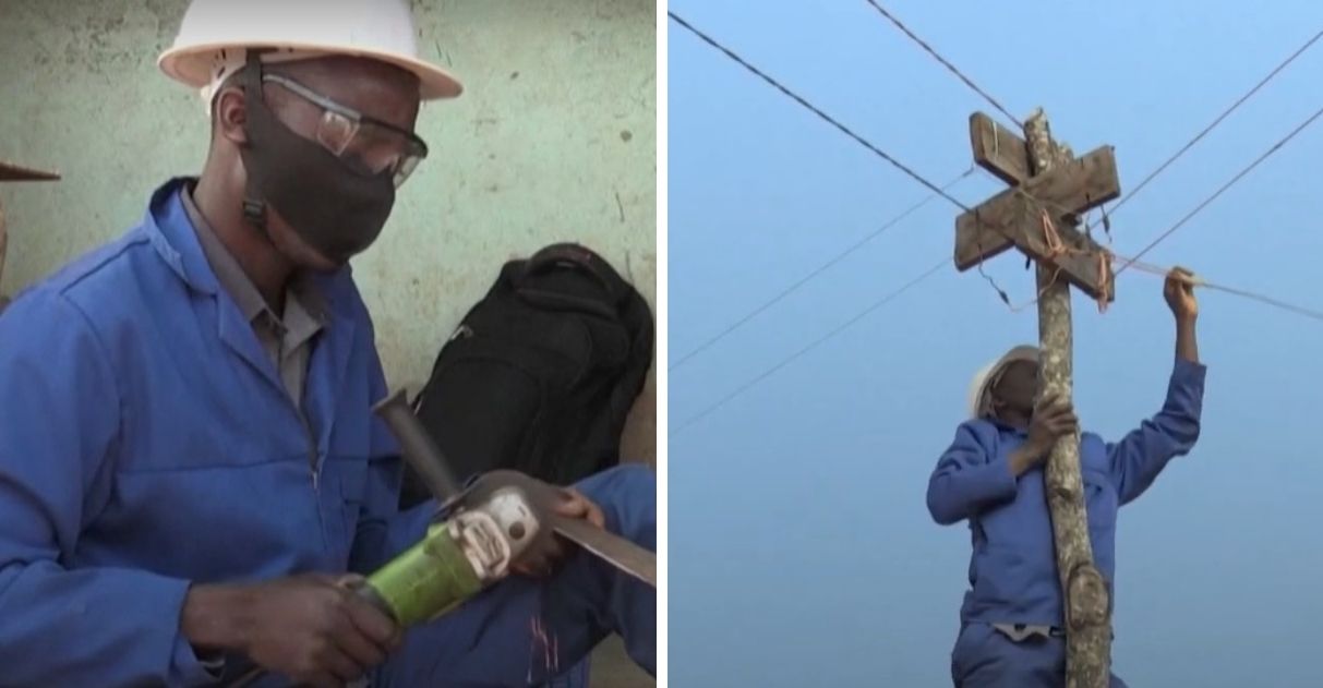 Usando apenas sucata, inventor consegue levar eletricidade para uma vila inteira no Malauí