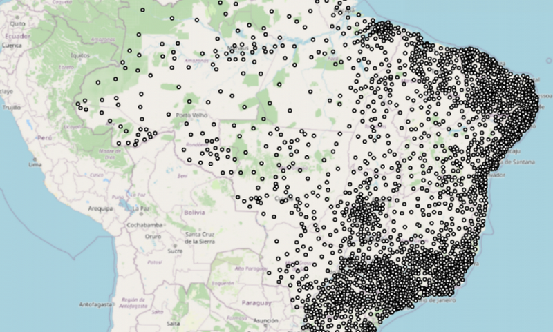 Painel permite visualizar dados sobre áreas ameaçadas por crimes e danos ambientais