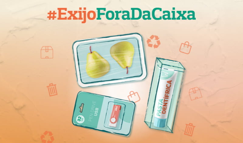 Iniciativa portuguesa “Exijo fora da Caixa”, contra o sobre-embalamento