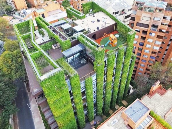 Maior jardim vertical do mundo fica na Colômbia e abriga mais de 85 mil plantas