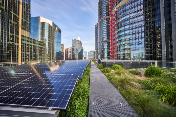 Tetos verdes tornam painéis solares mais eficientes, revela estudo