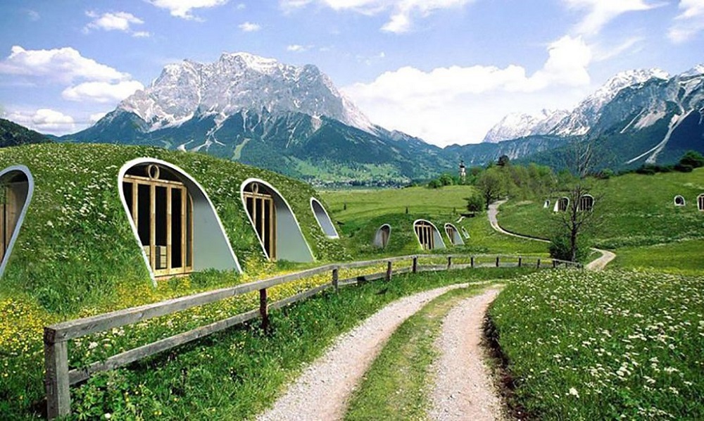 “Casa Hobbit” pré-fabricada pode ser construída em três dias