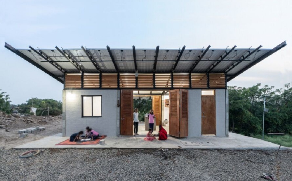Casas solares para sem-tetos trazem solução para crise habitacional