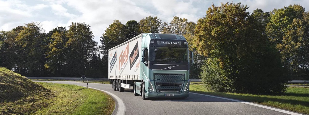 Caminhão elétrico pesado da Volvo foi colocado em teste pela primeira vez