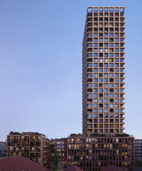 O edifício residencial de madeira mais alto do mundo planejado