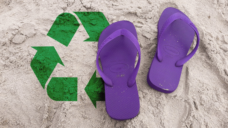 PROGRAMA DE RECICLAGEM DE HAVAIANAS CHEGA A 24 CIDADES