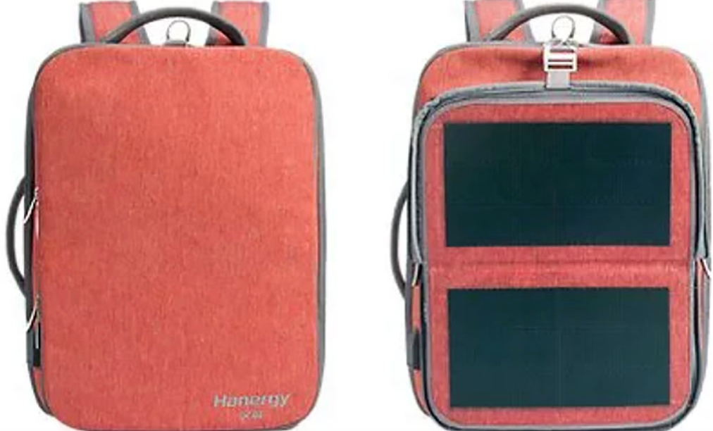 Mochilas solares garantem energia limpa em viagens e passeios