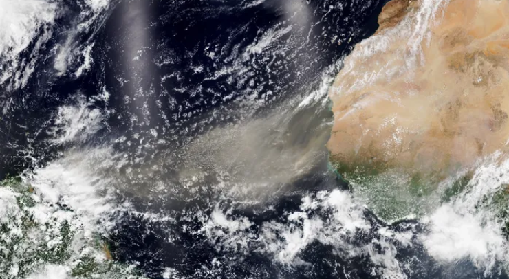 Poeira na atmosfera está camuflando o real aquecimento global