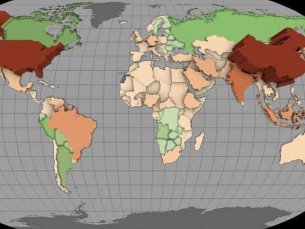 NASA cria mapa para monitorar emissões de dióxido de carbono em cada país