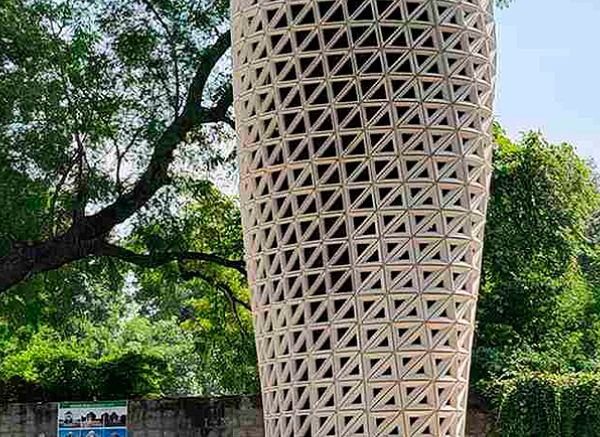 Torre pode absorver e purificar o ar de cidades poluídas