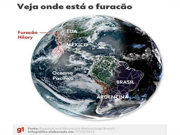 Com risco de temporada de furacões ‘acima do normal’ nos EUA, Califórnia se prepara para evento raro