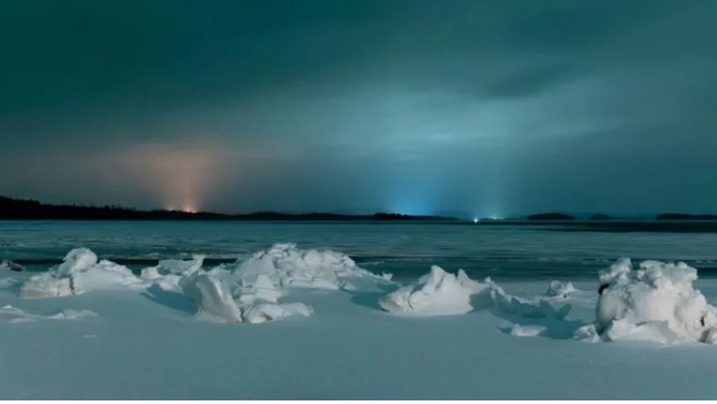 Neve que brilha é encontrada no Ártico; Veja fotos