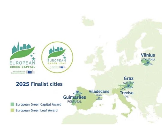 Guimarães é finalista na corrida a Capital Verde Europeia 2025
