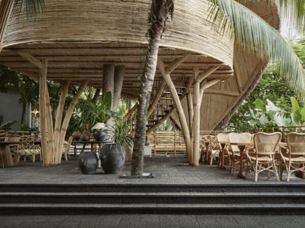 Projeto chinês une tecelagem de bambu, natureza e design