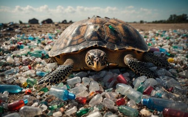 A reciclagem não é a solução para a poluição do plástico