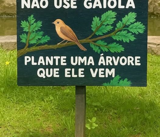Não use gaiola…