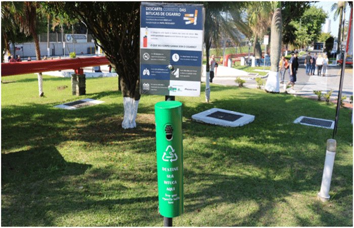 Fábricas da Prometeon reciclaram quase 25 mil bitucas de cigarro no mês de junho