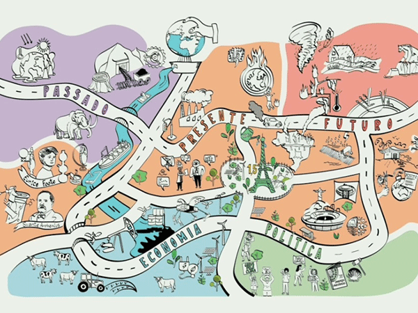 Site ilustrado ensina sobre mudanças climáticas