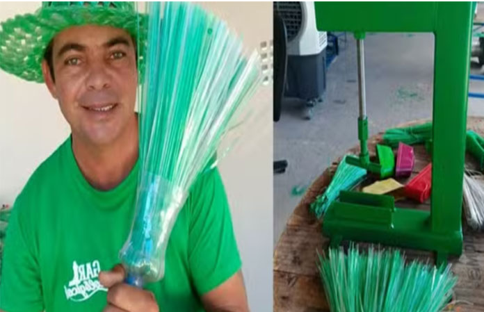 O brasileiro que ganhou fama por tirar R$ 7,5 mil mensais apenas reciclando o “lixo”