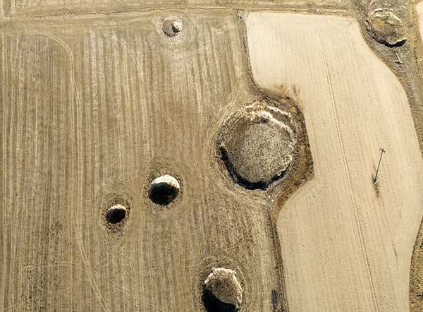 Seca e mudanças climáticas abrem crateras na Turquia