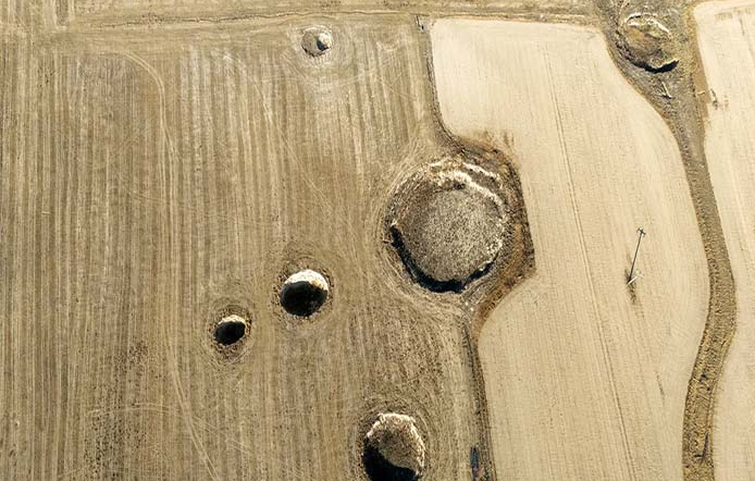 Seca e mudanças climáticas abrem crateras na Turquia