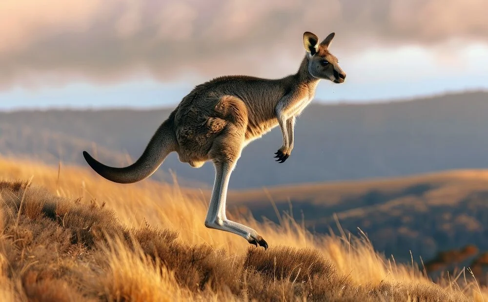 Ancestral de 250 kg do canguru também pulava