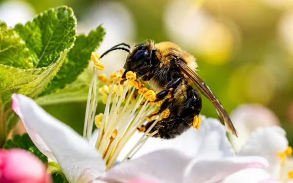 Cemitério em NY abriga 5,5 milhões de abelhas Andrena regularis