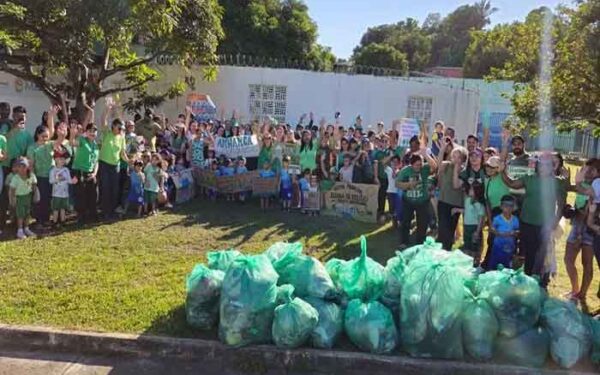 Em Manaus, uma creche mostra que formar cidadãos ambientalmente conscientes começa antes da alfabetização